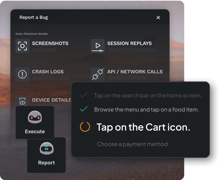 Scriptless Execution with AI-Powered Reporting