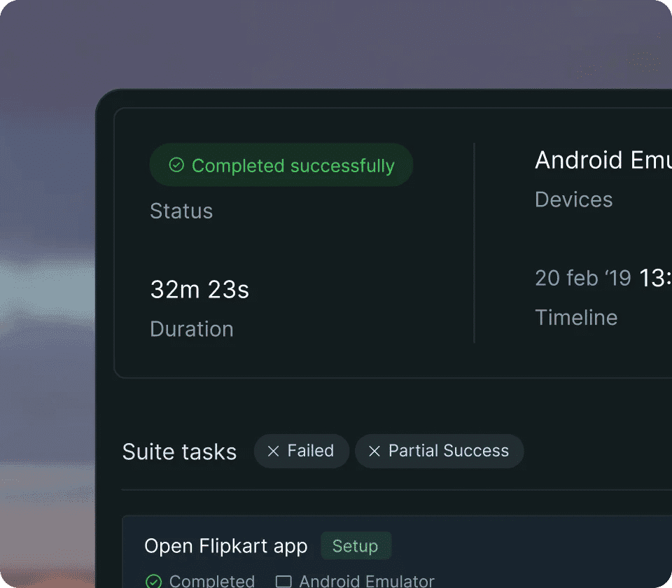 Test suite organization and ownership