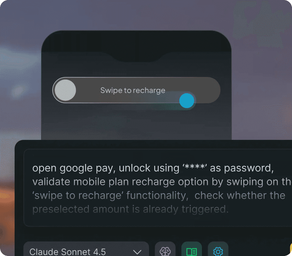 Intent-based test definition and refinement